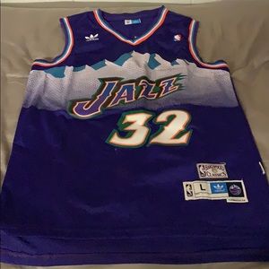 Hardwood classics Karl Malone Large Jersey